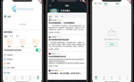 lutter豆瓣客户端源码Awesome Flutter Project